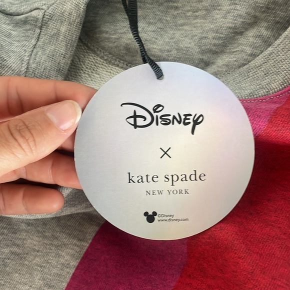 Disney X Kate spade Mickey & Minnie Mouse sweatshirt NWT - Picture 5 of 6
